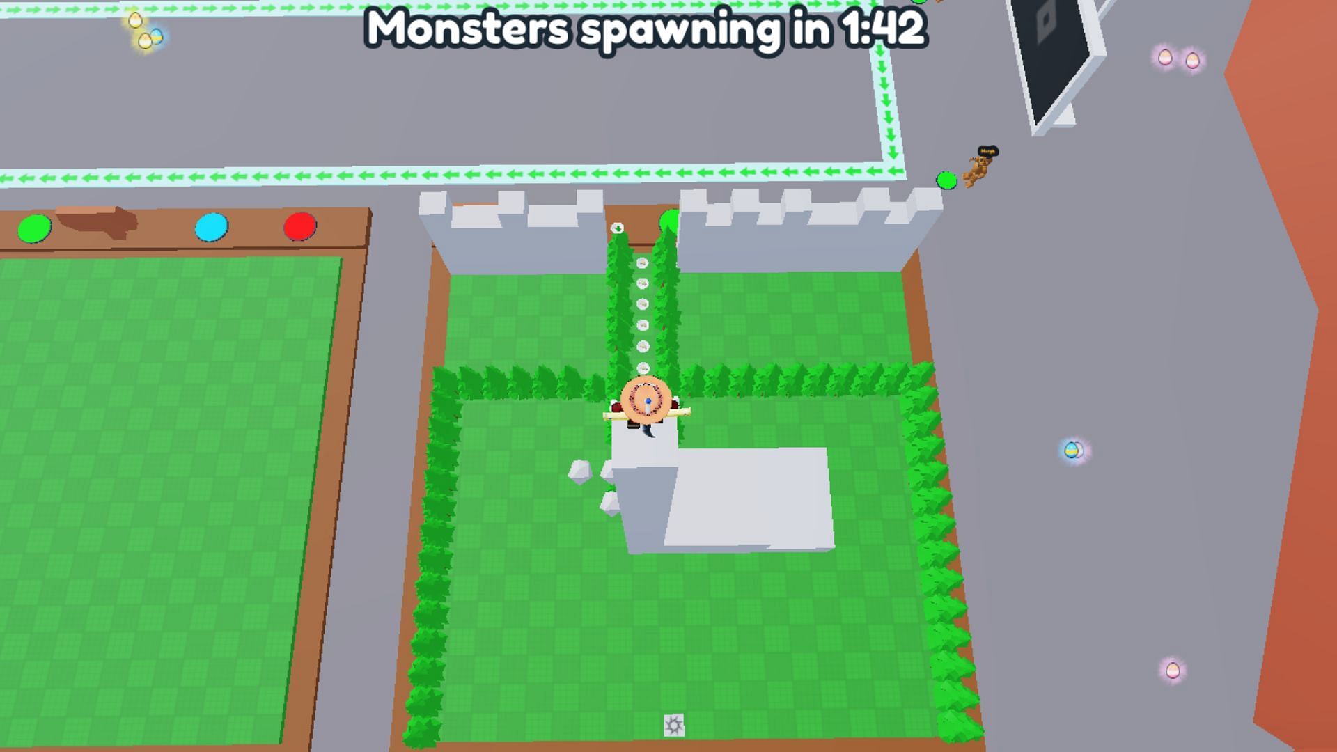 Elude the enemies by gaining more height (Image via Roblox)